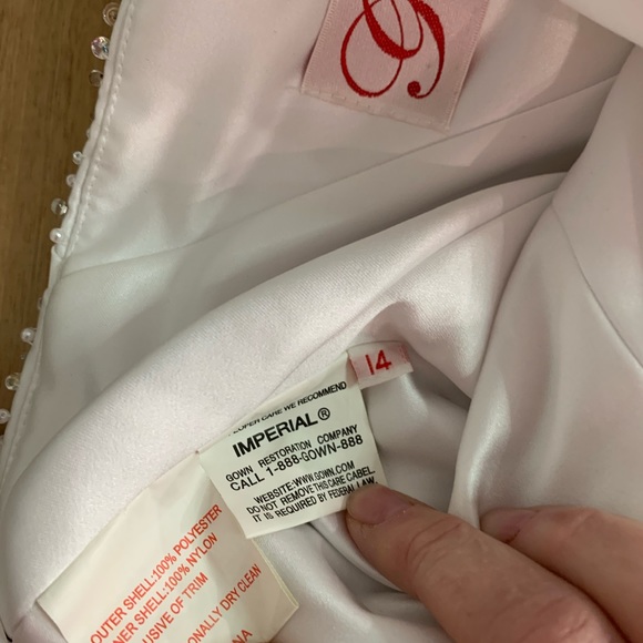 🚫SOLD🚫Inza Collection Wedding Gown Size 14 - Picture 10 of 12